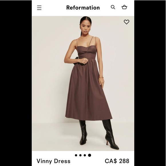 Reformation Dresses & Skirts - NWT  Reformation Vinny Dress cafe